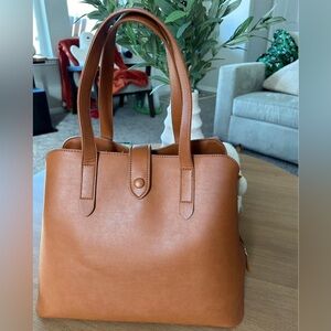 Fawn Design Brown Satchel Bag
